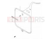 SUZUKI RM250 K (1989) (E03,E28,E33) 38A - FRONT NUMBER PLATE (MODEL N)