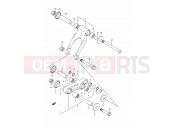 SUZUKI RM250 K (1989) (E03,E28,E33) 33B - CUSHION LEVER (MODEL M)
