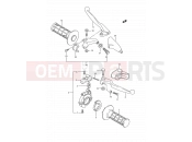 SUZUKI RM250 L (1990) (E03,E28,E33) 27 - HANDLE SWITCH (MODEL K/L/M)