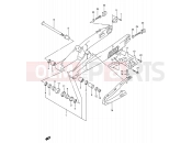 SUZUKI RM250 L (1990) (E03,E28,E33) 31A - REAR SWINGING ARM (MODEL M)
