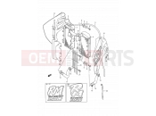 SUZUKI RM250 N (1992) (E03,E28,E33) 9 - RADIATOR (MODEL K/L)