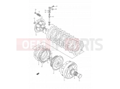 SUZUKI RM250 N (1992) (E03,E28,E33) 10A - CLUTCH (MODEL N)