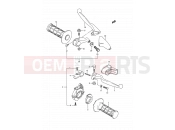 SUZUKI RM250 N (1992) (E03,E28,E33) 27A - HANDLE SWITCH (MODEL N)