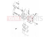 SUZUKI RM250 N (1992) (E03,E28,E33) 28A - FRONT CALIPER (MODEL M/N)