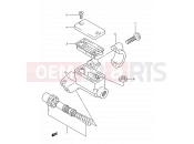 SUZUKI RM250 N (1992) (E03,E28,E33) 30 - FRONT MASTER CYLINDER (MODEL K/L/M)