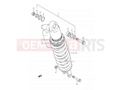 SUZUKI RM250 N (1992) (E03,E28,E33) 32 - SHOCK ABSORBER (MODEL K)