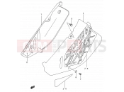 SUZUKI RM250 P (1993) (E03,E28,E33) 20 - FRAME COVER