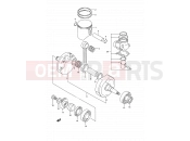 SUZUKI RM250 S (1995) (E03,E28,E33) 5A - CRANKSHAFT (MODEL R/S)