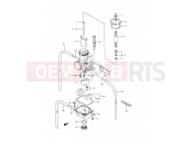 SUZUKI RM250 S (1995) (E03,E28,E33) 6 - CARBURETOR