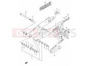 SUZUKI RM250 S (1995) (E03,E28,E33) 29 - REAR SWINGING ARM