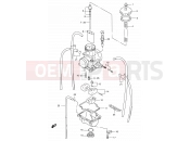 SUZUKI RM250 T (1996) (E02) 6 - CARBURETOR (MODEL T)