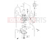 SUZUKI RM250 V (1997) (E02) 6A - CARBURETOR (MODEL V)