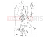 SUZUKI RM250 W (1998) (E02) 6B - CARBURETOR (MODEL W/X/Y)