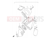 SUZUKI RM250 X (1999) (E02) 7 - AIR CLEANER