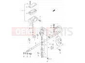 SUZUKI RM250 X (1999) (E02) 38 - REAR MASTER CYLINDER
