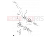 SUZUKI RM250 Y (2000) (E02) 13 - KICK STARTER