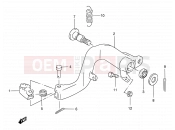SUZUKI RM250 Y (2000) (E02) 18 - REAR BRAKE