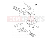 SUZUKI RM250 Y (2000) (E02) 24 - HANDLE LEVER