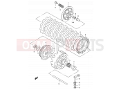 SUZUKI RM250 V (1997) (E03,E28,E33) 10 - CLUTCH