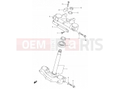 SUZUKI RM250 W (1998) (E03,E28,E33) 29 - STEERING STEM (MODEL T/V/W)
