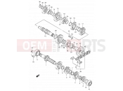 SUZUKI RM250 X (1999) (E03,E28,E33) 11 - TRANSMISSION