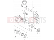 SUZUKI RM250 Y (2000) (E03,E28,E33) 5 - CRANKSHAFT