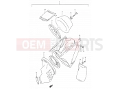 SUZUKI RM250 Y (2000) (E03,E28,E33) 7 - AIR CLEANER