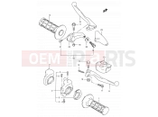 SUZUKI RM250 Y (2000) (E03,E28,E33) 24 - HANDLE LEVER