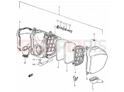 SUZUKI RM500 D (1983) 6 - AIR CLEANER
