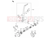 SUZUKI RM65 K3 (2003) (E03) 5 - KICKSTARTER MECHANISM