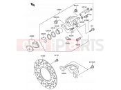 SUZUKI RM65 K3 (2003) (E21) 31 - REAR BRAKE