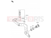 SUZUKI RM65 K4 (2004) (E21) 26 - BRAKE PEDAL