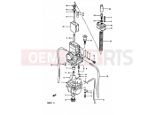 SUZUKI RM80H F (1985) 5 - CARBURETOR