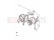 SUZUKI RM80H F (1985) 6 - AIR CLEANER