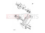 SUZUKI RM80H F (1985) 8 - WATER PUMP