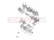 SUZUKI RM80H F (1985) 11 - TRANSMISSION