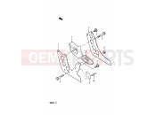 SUZUKI RM80H F (1985) 29 - CHAIN GUIDE