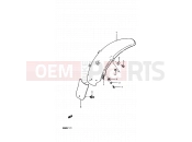 SUZUKI RM80H F (1985) 32 - REAR FENDER