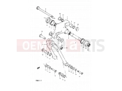 SUZUKI RM80X Z (1982) 28 - CUSHION LEVER