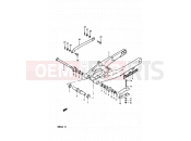 SUZUKI RM80X D (1983) 33 - REAR SWINGING ARM (MODEL D)