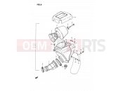 SUZUKI RM80X G (1986) 6 - AIR CLEANER (MODEL G)