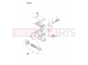 SUZUKI RM80X G (1986) 32 - FRONT MASTER CYLINDER (MODEL G/H/J)