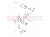 SUZUKI RM80X H (1987) 12 - GEAR SHIFTING (MODEL G/H/J)