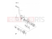 SUZUKI RM80X H (1987) 13 - KICK STARTER