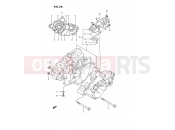 SUZUKI RM80X M (1991) 2B - CRANKCASE (MODEL L/M/N/P/R/S)