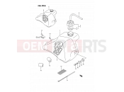 SUZUKI RM80X M (1991) 20B - FUEL TANK (MODEL L/M)