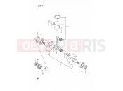 SUZUKI RM80X R (1994) 4D - CRANKSHAFT (MODEL M/N/P/R/S)