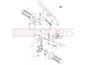 SUZUKI RM80X T (1996) 24 - HANDLE LEVER