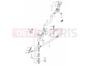 SUZUKI RM80X V (1997) 38 - REAR MASTER CYLINDER
