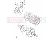 SUZUKI RM80X W (1998) 10 - CLUTCH